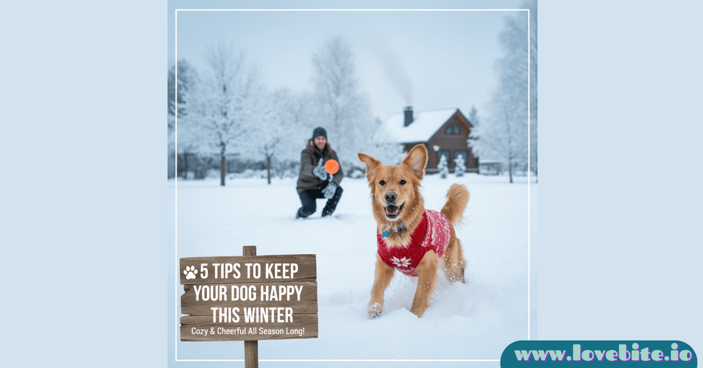 5 Tips to Keep Your Dog Happy During Winter