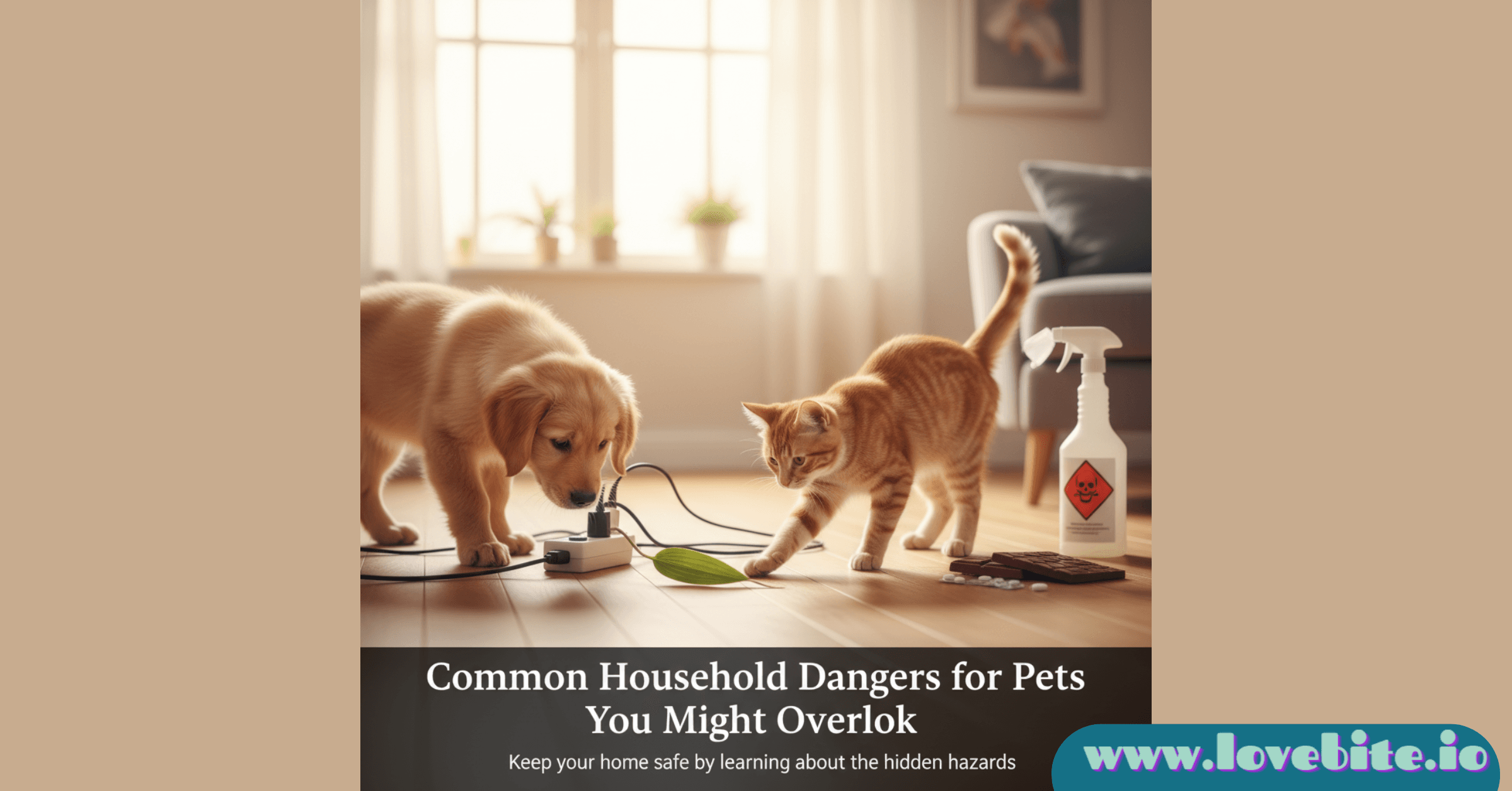 Common Household Dangers for Pets You Might Overlook